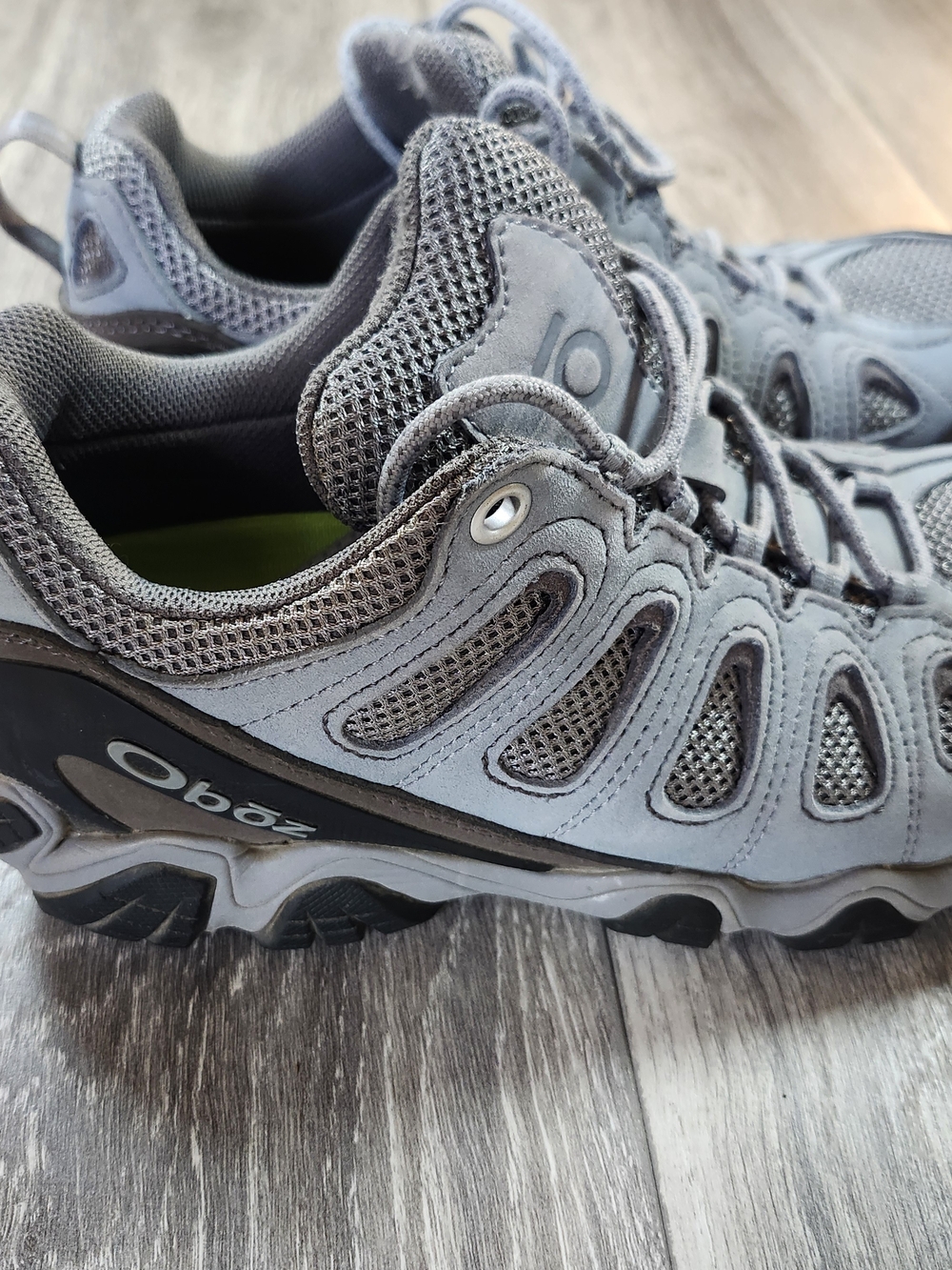 Oboz Women's Grey Trail Running Shoes